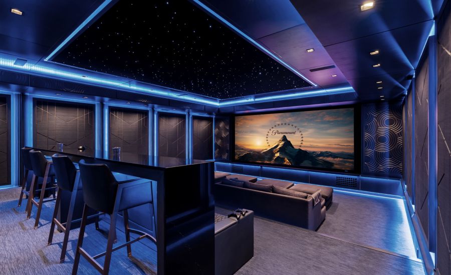Peak to Pines Project private cinema by Argenta