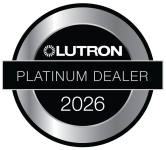 Lutron Platinum Dealer 2026 Badge