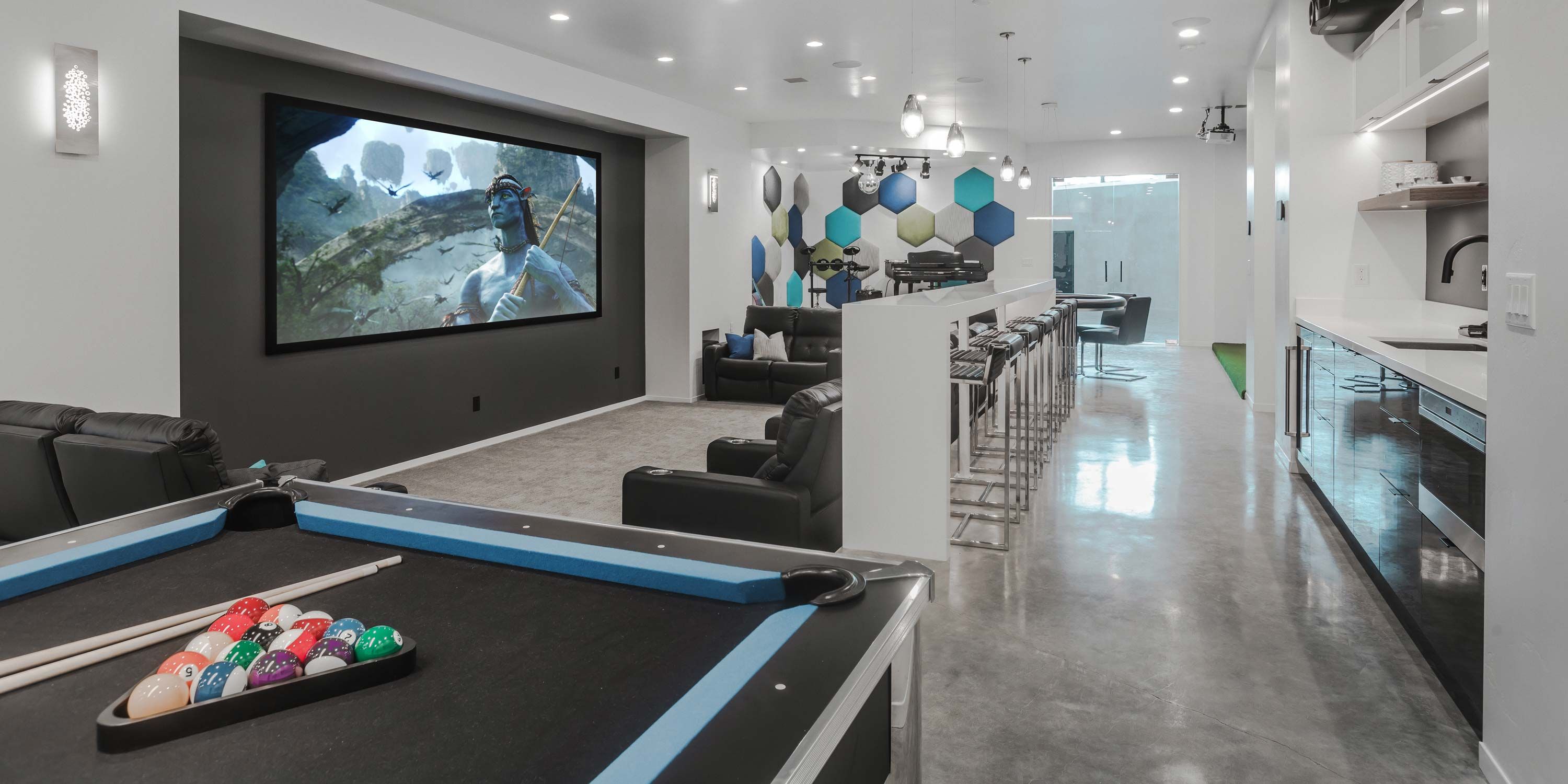Lighting Control Systems Park City, UT, Indoor living, Home Automation, Smart Home Technology, Utah, Argenta, Bar Game Room